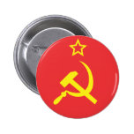Flagge UDSSR Button