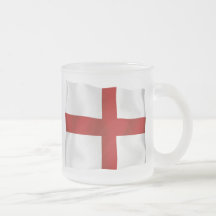 Flagge von England Teetassen