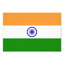 Flagge von Indien Fotos