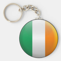 Flagge von Irland Schlüsselbänder