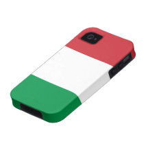 Flagge von Italien iPhone 4 Case