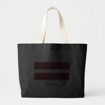 Flagge von Lettland Tasche