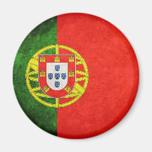 Flagge von Portugal Kühlschrankmagnet