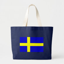 Flagge von Schweden Einkaufstaschen