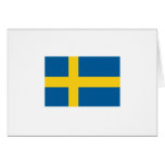 Flagge von Schweden Karte
