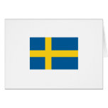 Flagge von Schweden Karte
