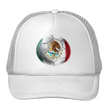 Flaggegang Fußball Mexiko-EL Tri Baseball Mützen