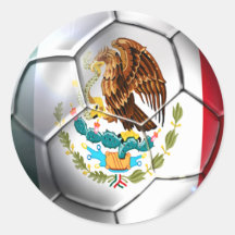 Flaggegang Fußball Mexiko-EL Tri Sticker