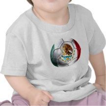 Flaggegang Fußball Mexiko-EL Tri Tshirt