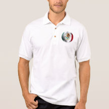 Flaggegang Fußball Mexiko-EL Tri Tshirt