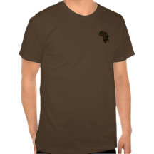 Flaggen von Afrika- - Afrika-Karte T-Shirts und Sp