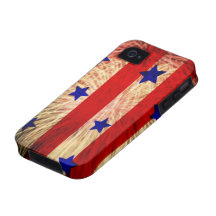 Flaggenfeuerwerke iPhone starke Case-Mate Case-Mate iPhone 4 Hüllen