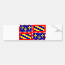 Flaggenfrankreich-Land französischer Region des Bu Auto Aufkleber