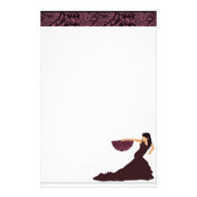 Flamenco Bedrucktes Papier