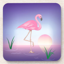 Flamingo Getränke Untersetzer