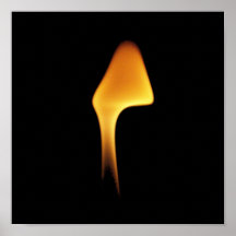 Flamme Posterdrucke
