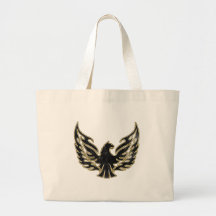 Flammen Firebird Einkaufstasche