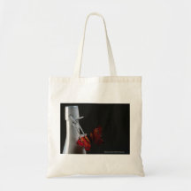 Flasche mit Scmetterling Taschen