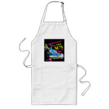 Flashback To The 80's Neon Sneaker Aprons