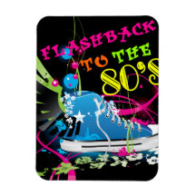 Flashback To The 80's Neon Sneaker Magnet