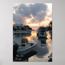 Flatts Einlass - Bermuda Posterdruck