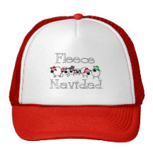Fleece Navidad lustiges Weihnachtskleid Retromütze