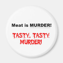 Fleisch ist Mord Magnete