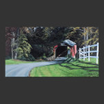 "Fleishers Brücke" 15" x 8" Kunst-Druck poster