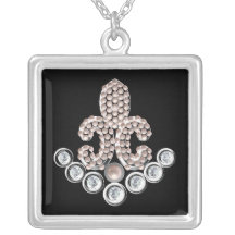 Fleur de Lis Personalisierter Schmuck