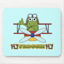 Fliege Froggie Fliegen-T-Shirts und Geschenke Mousepads