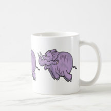 Fliegen-Elefant Tassen