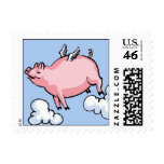 Fliegen-Schwein-Porto-Briefmarken