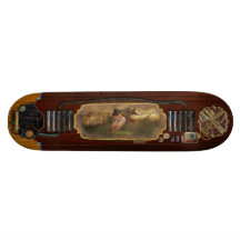 Fliegen-Schwein - Steampunk - die Fliegenschweine Skateboardbretter