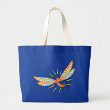 fliegende Fee flying fairy Tragetasche