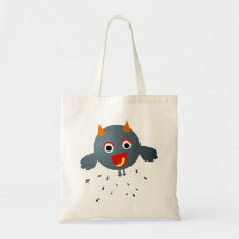 fliegendes Regenmonster flying rain monster Tasche