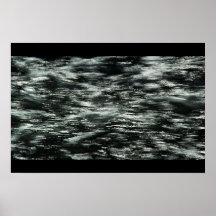 Fließendes Wasser Poster