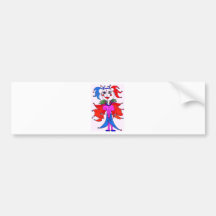 Flippige Fee Auto Sticker