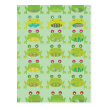 flippige Froggyfrösche Postkarte