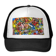 flippige Graffitis Baseball Mütze
