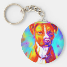 Flippiger Engel - Pitbull Schlüsselbänder