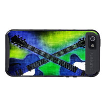 Flippiger Kasten der E-Gitarren-iPhone5 Skinit