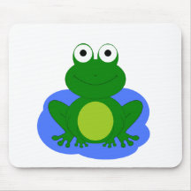 Flippiger kleiner Froschteich Mousepad