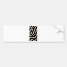Flippiger Zebra Autosticker