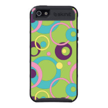 Flippiges Grün kreist iPhone 5 Skinit Fall ein Hülle Fürs iPhone 5