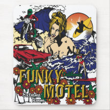 Flippiges Motel Mousepad