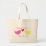 Flitterwochen-Taschen-Taschen-Liebe-Vögel