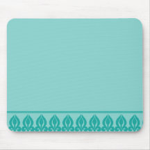 Flora Mousepad-Aquamarin/aquamarin