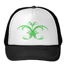 florales Ornament floral Baseball Mütze