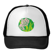 florales Ornament floral Kappe