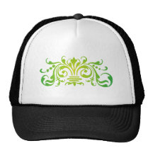 florales Ornament floral Retrocap